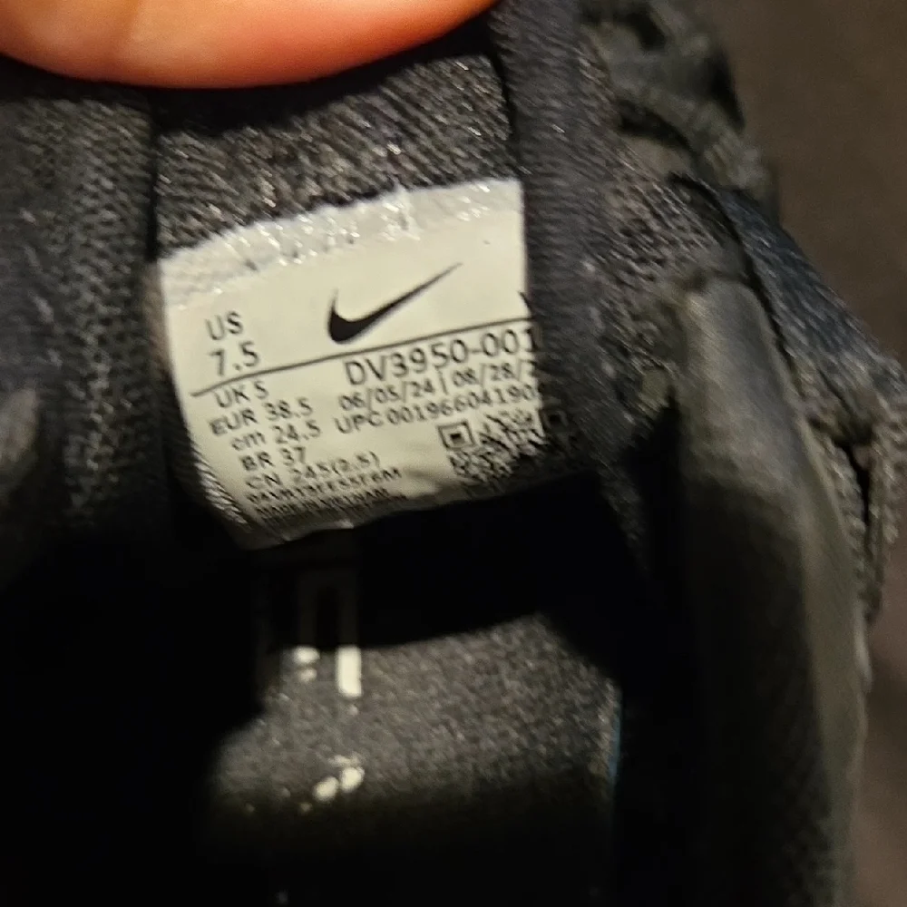 Nike Black and White Athletic Shoes